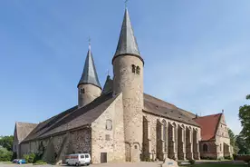Hausansicht Jugendfreizeitheim Kloster MÃ¶llenbeck Rinteln
