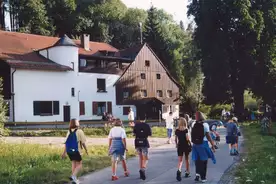 Hausansicht AllgÃ¤uer Schullandheim Hitzenlinde Leutkirch