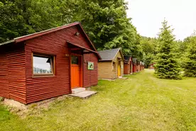 Hausansicht Ferienpark ThÃ¼ringer Wald Schalkau